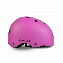 Детска каска BYOX Skate Y09 (54-58 см) розова