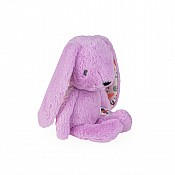 Мека играчка за гушкане Bali Bazoo Rabbit розова