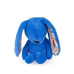 Мека играчка за гушкане Bali Bazoo Rabbit синя
