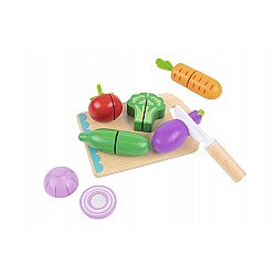 Дървени зеленчуци за рязане Tooky Toy