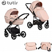 Бебешка количка TUTIS Viva 4 Lux 2в1 Rose Quartz
