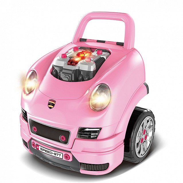 Детски интерактивен автомобил-игра BUBA Motor Sport розов - 5