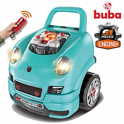 Детски интерактивен автомобил-игра BUBA Motor Sport син
