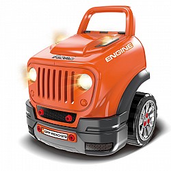 Детски интерактивен автомобил-игра BUBA Motor Sport оранжев