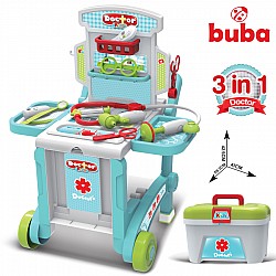 Детски лекарски комплект-куфар Buba
