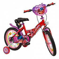 Детско колело Toimsa Miraculous 14" лилаво