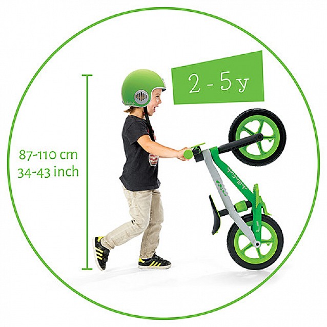 Балансиращо колело CHILLAFISH BMXIE 2 зелено - 6