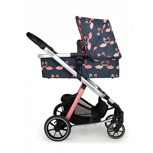 Бебешка количка COSATTO Giggle Trail 3в1 Pretty Flamingo - 6
