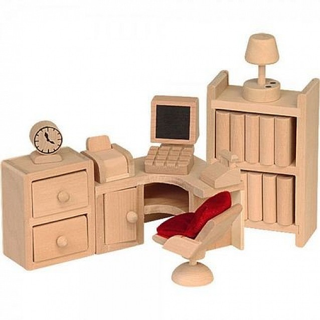 Мебели за къща за кукли BELUGA Кабинет