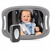 Огледало за наблюдение в автомобил REER Baby View LED