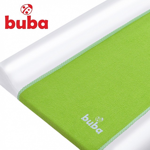 Подложка за повиване BUBA Fluffy зелена - 3