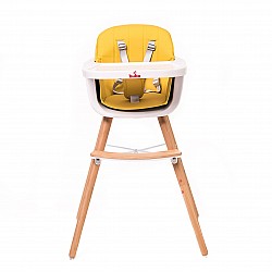 Столче за хранене BUBA Carino жълто