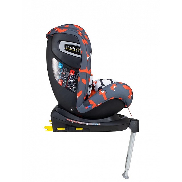 Столче за кола COSATTO All in All Rotate (0-36 кг) Charcoal Mister Fox ISOFIX - 3