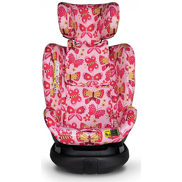 Столче за кола COSATTO All in All Rotate (0-36 кг) iSize Flutterby Butterfly ISOFIX - 10