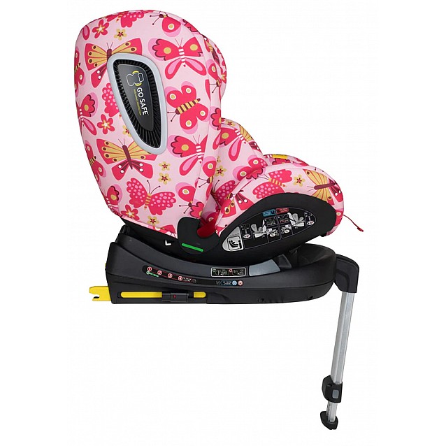Столче за кола COSATTO All in All Rotate (0-36 кг) iSize Flutterby Butterfly ISOFIX - 4