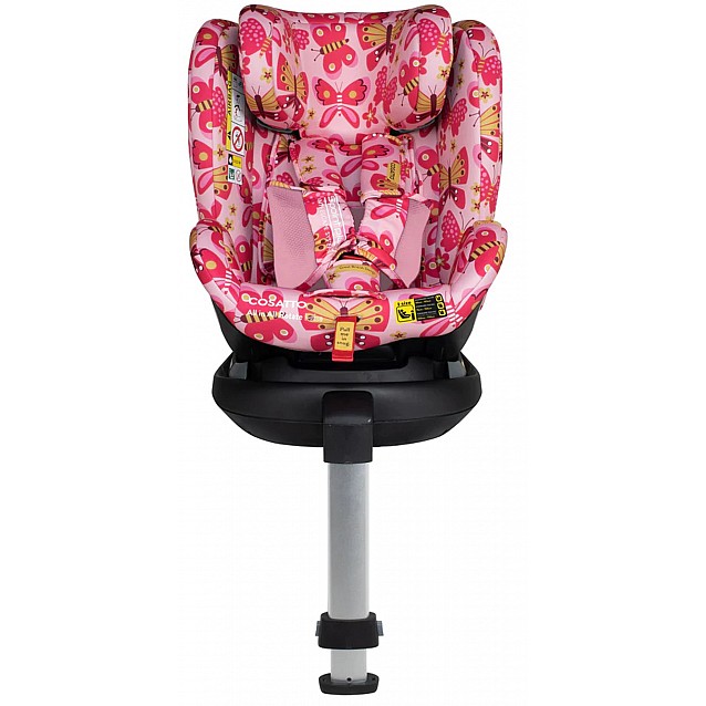 Столче за кола COSATTO All in All Rotate (0-36 кг) iSize Flutterby Butterfly ISOFIX - 6