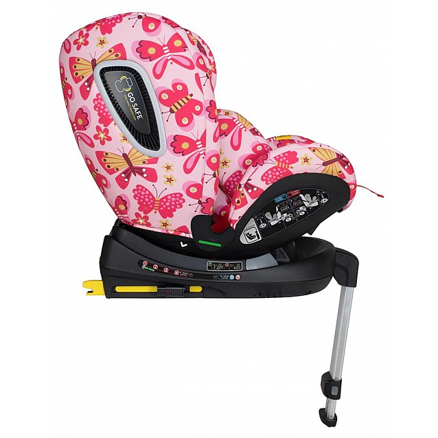 Столче за кола COSATTO All in All Rotate (0-36 кг) iSize Flutterby Butterfly ISOFIX - 9