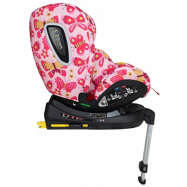 Столче за кола COSATTO All in All Rotate (0-36 кг) iSize Flutterby Butterfly ISOFIX - 14