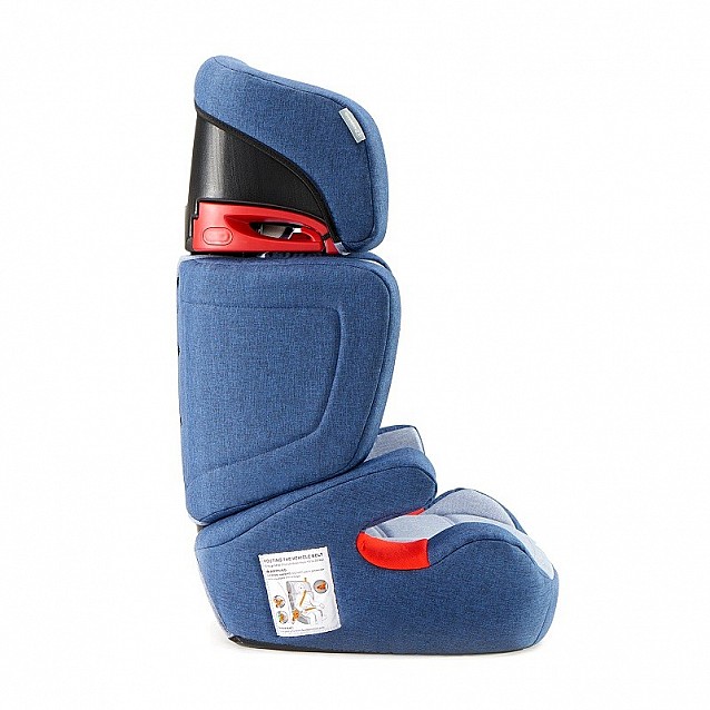 Столче за кола KINDERKRAFT Junior (15-36 кг) синьо ISOFIXX - 4