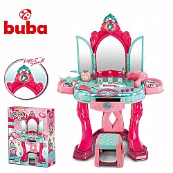 Тоалетка за деца BUBA Beauty розово и тюркоаз