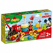 Конструктор LEGO Duplo Влак за рождения ден на Mickey и Minnie