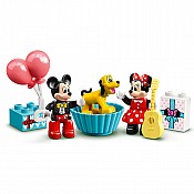 Конструктор LEGO Duplo Влак за рождения ден на Mickey и Minnie