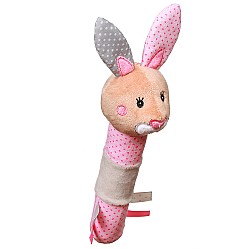 Писукаща играчка с гризалка BabyOno Зайче