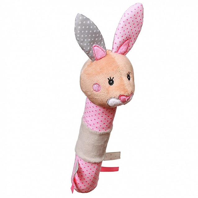 Писукаща играчка с гризалка BabyOno Зайче - 2
