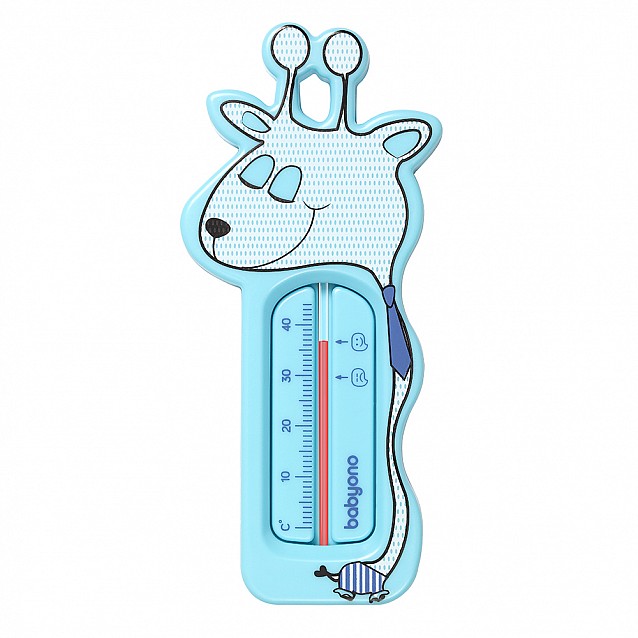 Термометър за баня BabyOno Жираф сърца - 2