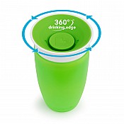 Чаша MUNCHKIN Miracle Sippy Cup 360° 296 мл. зелена