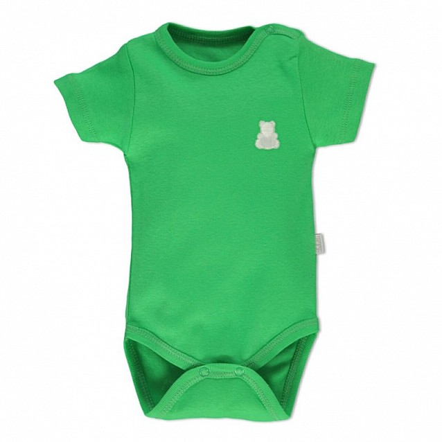 Бебешко боди BEBETTO Boutique 0-3 м. зелено