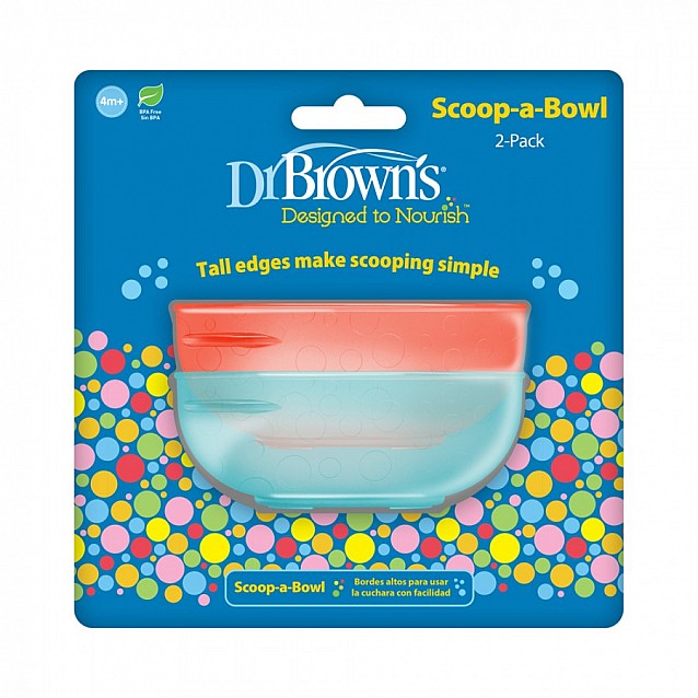 Купички за хранене Dr. Brown s Scoop-a-Bowl 2 бр. - 2