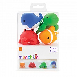 Гумени играчки за баня MUNCHKIN Океан 4 бр.