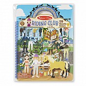 Книжка със стикери Melissa&Doug Клуб за езда