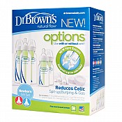 Комплект шишета за хранене за новородено Dr. Brown's Narrow-Neck Options
