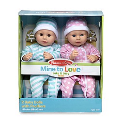 Кукла бебе Melissa&Doug Близнаци Люк и Луси