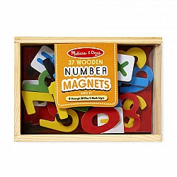 Кутия с дървени магнитни цифри Melissa&Doug
