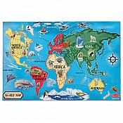 Пъзел Melissa&Doug Карта на света 33 части