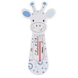 Термометър за баня BabyOno Жираф бял син кръг