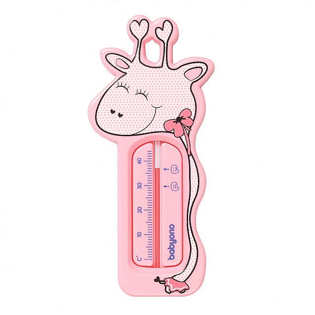 Термометър за баня BabyOno Жираф сърца