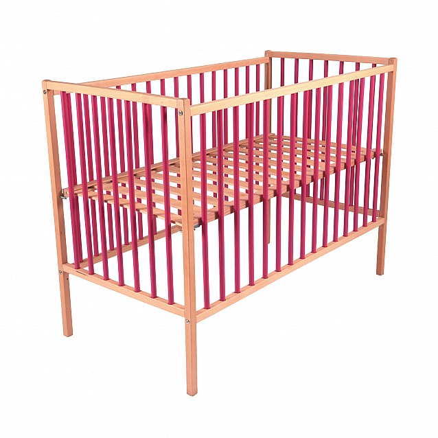 Детско легло COMBELLE Remi розово дървено - 2