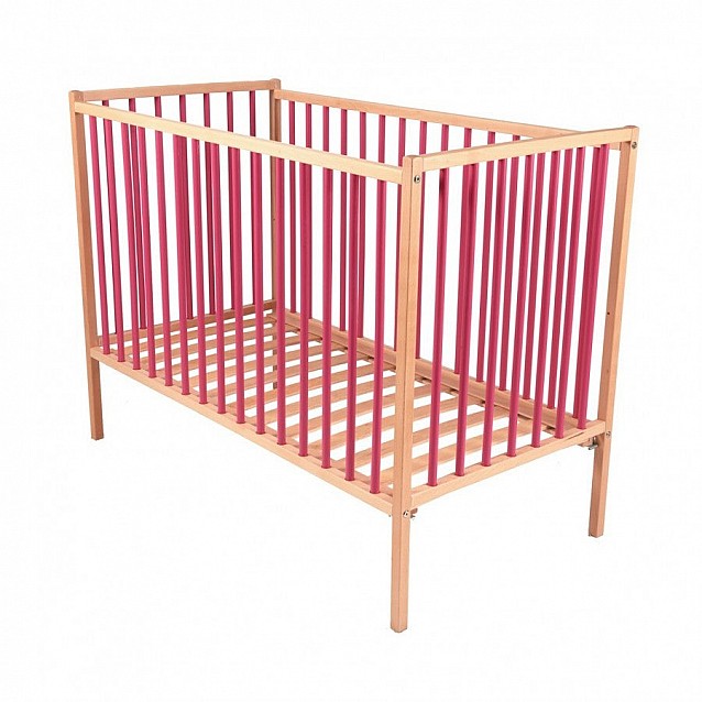 Детско легло COMBELLE Remi розово дървено - 3