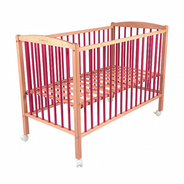 Детско легло COMBELLE Arthur розово дървено - 3