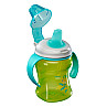 Чаша за лесно отпиване с подвижни дръжки 260 мл. Зелена Vital Baby