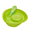 Вакумна купа за хранене зелена Vital Baby