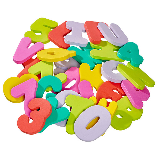 Играчки за баня букви и цифри Vital Baby