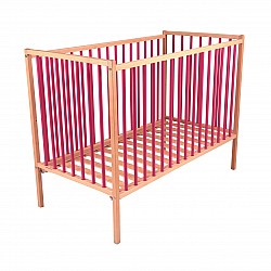 Детско легло COMBELLE Remi розово дървено